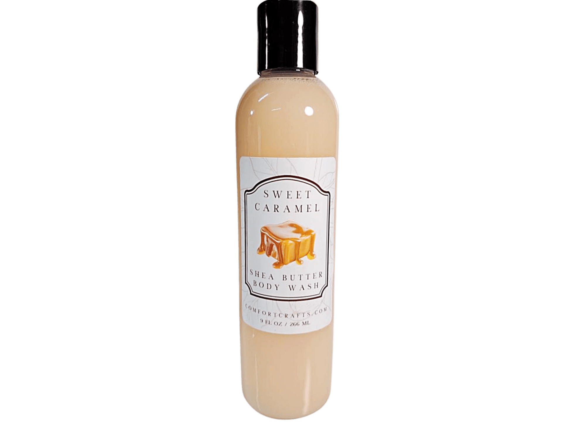 SWEET CARAMEL - MOISTURIZING BODY WASH - 9 fl oz / 266 ml / $10.95 - COMFORTCRAFTS.COM
