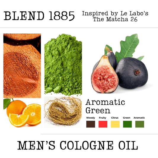 THE MATCHA 26 | BLEND 1885 | COLOGNE OIL IMPRESSION - COMFORTCRAFTS.COM